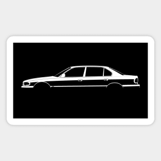 BMW 7 Series (E38) Silhouette Magnet